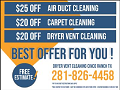 Dryer vent cleaning Cinco Ranch TX