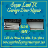 Sugar Land TX Garage Door Repair