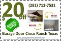 Garage Door Cinco Ranch