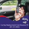Car Key Replacement Cost Houston TX