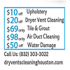 Dryer Vent Cleaning Houston TX